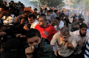 MURSI SUPPORTERS POLICE CLASH
