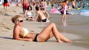 Russian tourists in Turkey