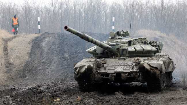 RUSSIA READY TO INTERVENE IN DONBAS