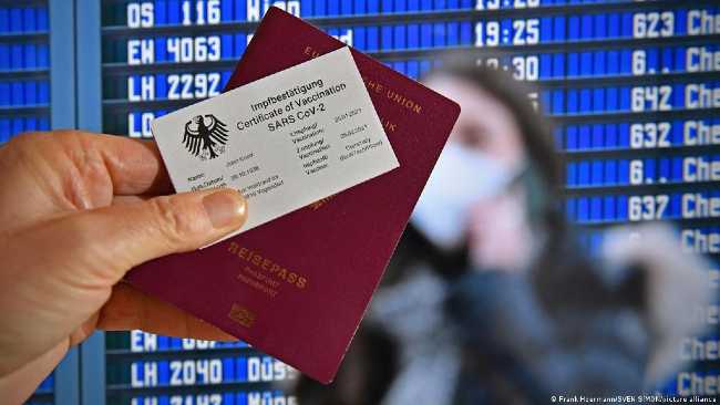 VACCINATION PASSPORT on agenda of the world