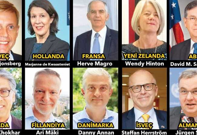 ERDOGAN AND 10 AMBASSADORS