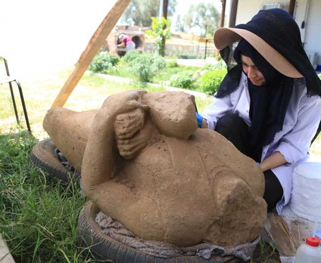EUROMOS MILAS STATUE
