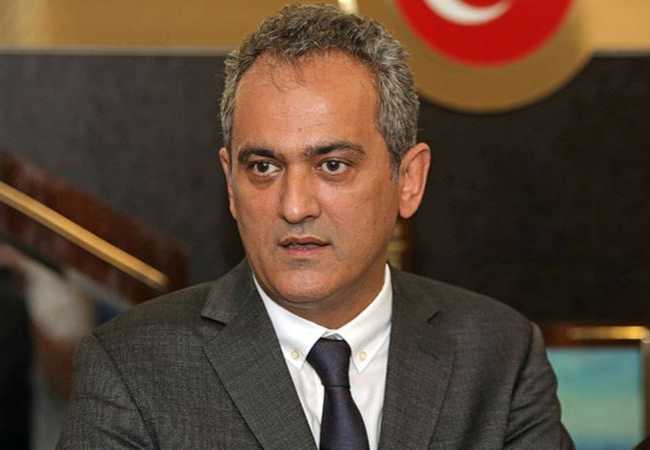 MAHMUT OZER MINISTER OF EDUCATION TURKEY