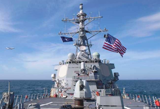 US WARSHIPS IN BLACK SEA