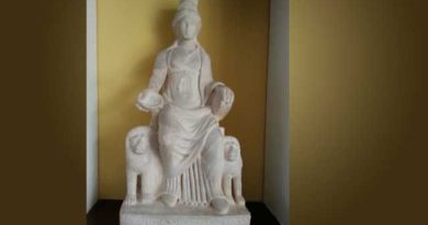 CYBELE STATUE BROUGHT TO TURKEY