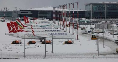 RUSSIA SNOW INVESTIGATION INTO ISTANBUL AIRPORT LAST