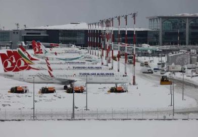 RUSSIA SNOW INVESTIGATION INTO ISTANBUL AIRPORT LAST