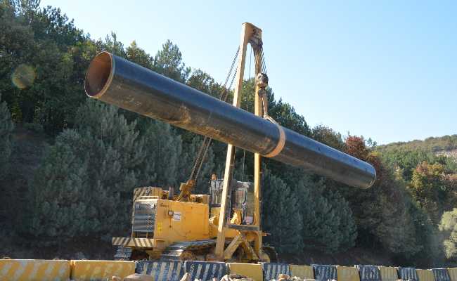 BOTAS GAS PIPES TURKEY