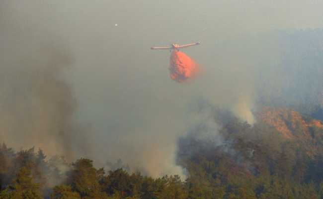 FOREST FIRE IN MARMARIS