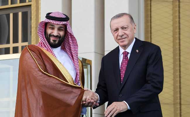MOHAMMED BIN SALMAN IN ANKARA