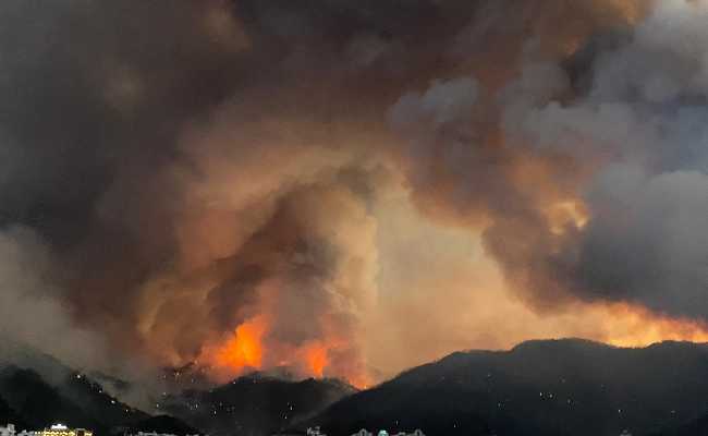 FIRE IN MARMARIS HOTEL