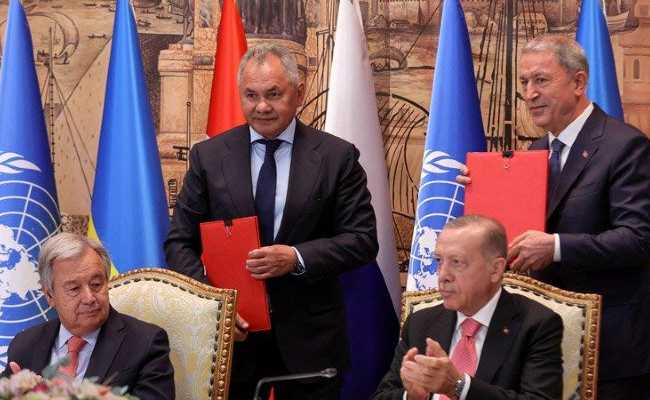 GRAIN AGREEMENT SIGNED IN TURKEY
