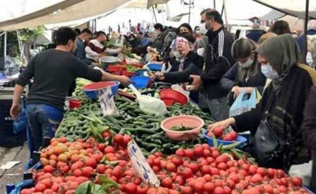 SHOPPING IN MARKET PLACE TURKEY