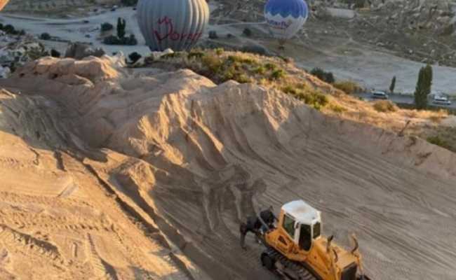 ROAD CONSTRUCTION CAPPADOCIA