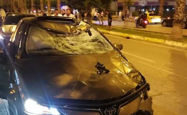 MOTORBIKE ACCIDENT IN ANTALYA