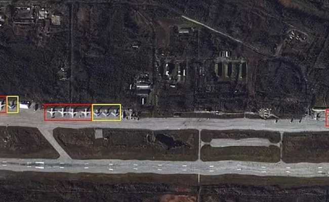 NUCLEAR BOMBERS OLENKA AIR BASE