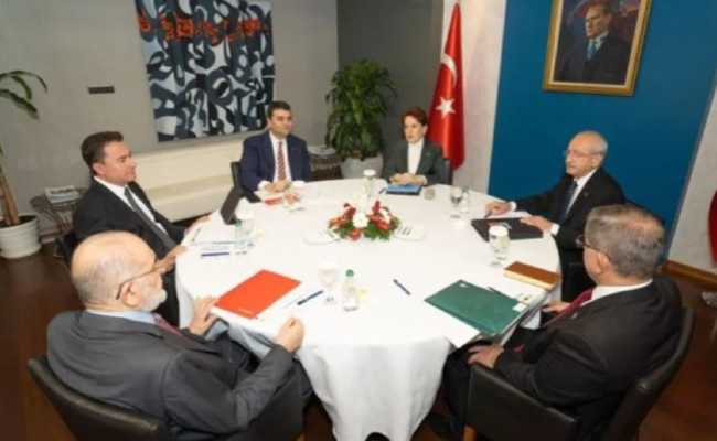 SIX PARTY TABLE IN TURKEY