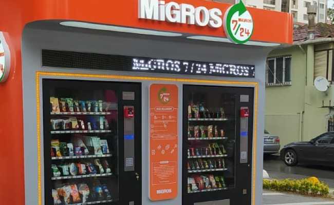 MIGROS VENDING STORE IN ISTANBUL KADIKOY