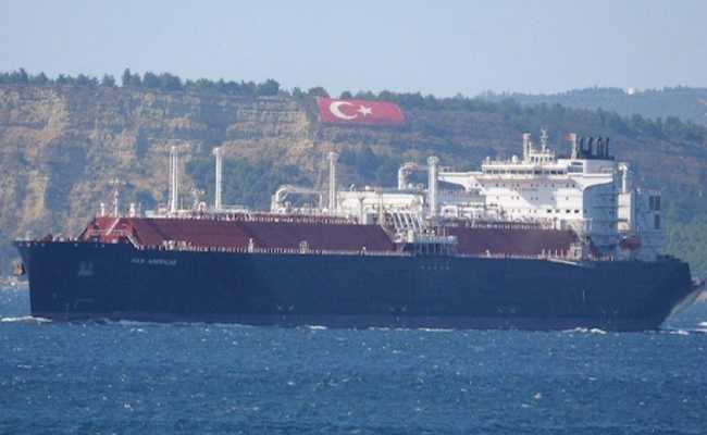OIL TANKERS AT STRAITS