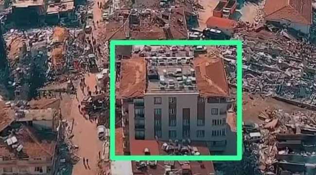 BUILDING IN TURKEY EARTHQUAKE