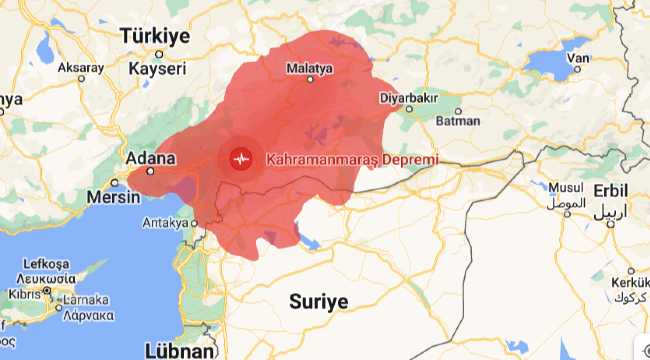 EARTHQUAKE TURKEY NEIGHBORING COUNTRIES