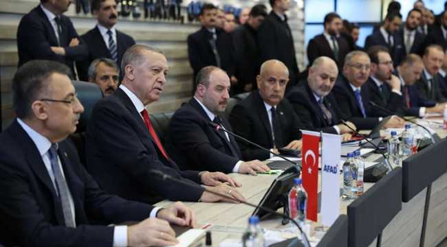 ERDOGAN CABINET MEETING