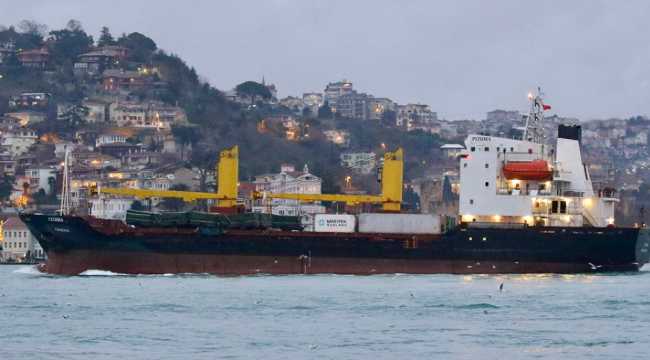 VESSEL WITH FREIGHT TO RUSSIA