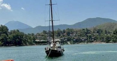BOAT SAVED BY COAST GUARD IN FETHIYE