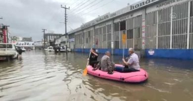 DOWNPOUR IN SAMSUN FLOODS