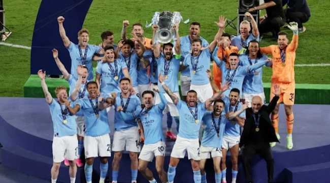 MANCHESTER CITY CHAMPIONS