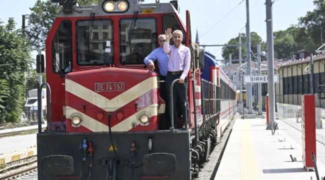 SIRKECI KAZLICESME TRAIN LINE ISTANBUL