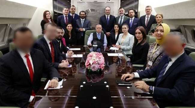 ERDOGAN STATEMENTS ON PLANE