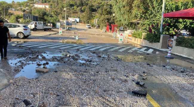 WATER PIPE LINE BODRUM