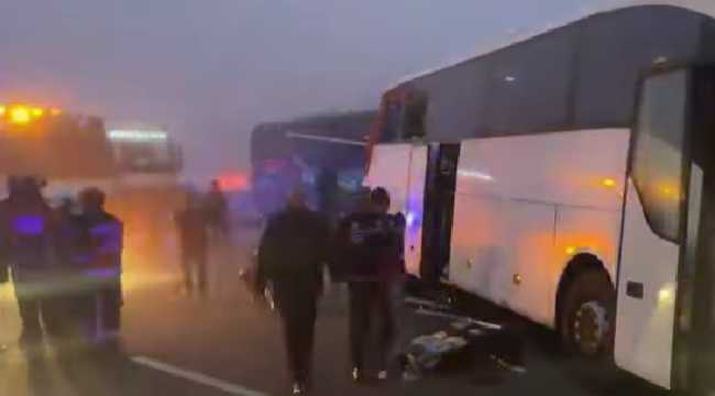 ACCIDENT ON MOTORWAY