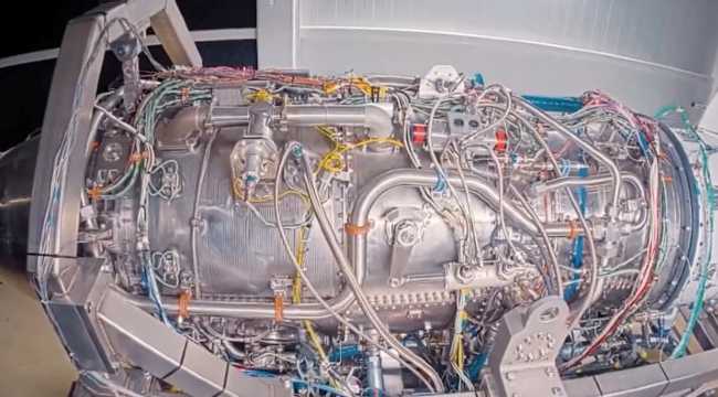 TURKISH TURBO FAN AIRCRAFT ENGINE