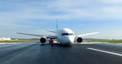 URGENCY LANDING AT ISTANBUL AIRPORT