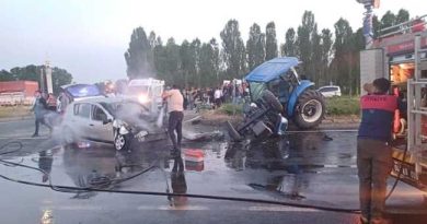 ACCIDENTS DURING HOLIDAY