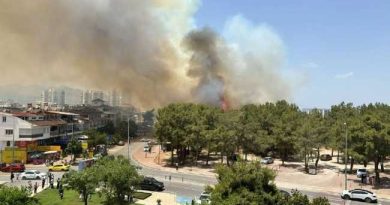 FIRE IN ANTALYA