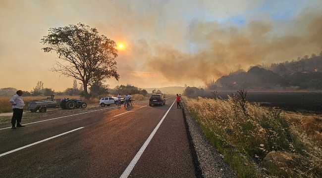 FIRE IN CANAKKALE