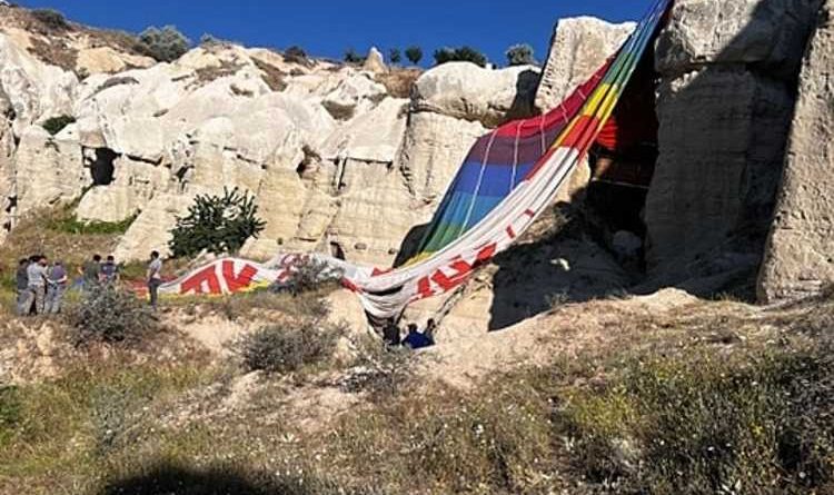 HOT AIR BALLOON ACCIDENT CAPPADOCIA