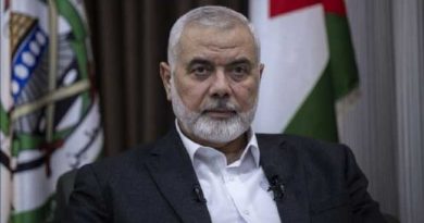 Hamas Leader Ismail Haniyeh