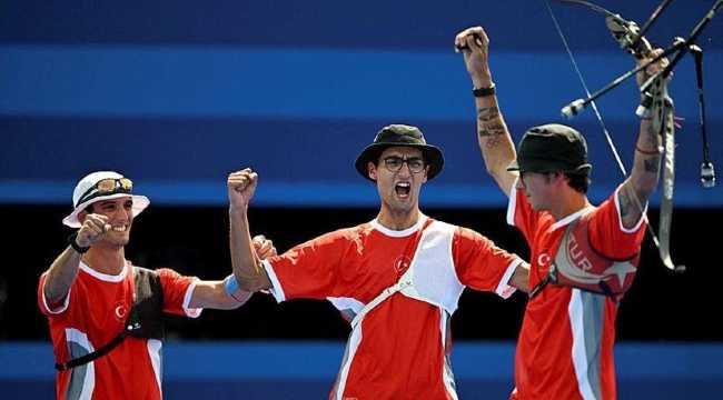 TURKISH ARCHERY TEAM PARIS OLYMPICS