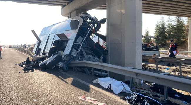 BUS ACCIDENT ON MOTORWAY 2