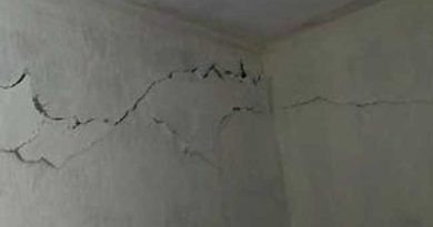 EARTHQUAKE CRACKS