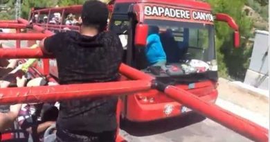 SAFARI BUS ACCIDENT ANTALYA ALANYA