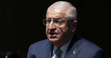 YASAR GULER TURKEY DEFENCE MINISTER