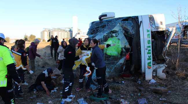 TOURIST BUS ACCIDENT IN AKSARAY(1)