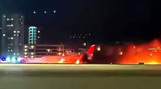 ANTALYA AIRPORT FIRE