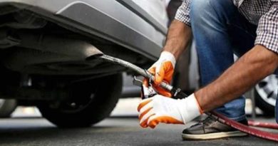 EXHAUST GAS EMISSION FINE
