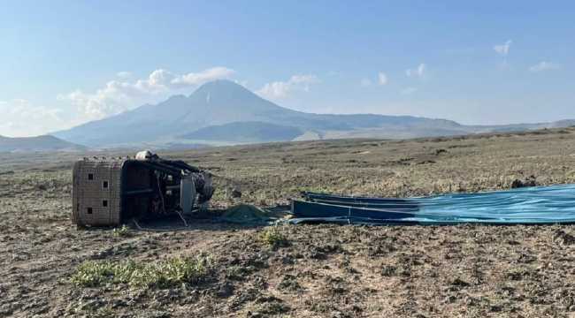 HOT BALLOON ACCIDENT AKSARAY